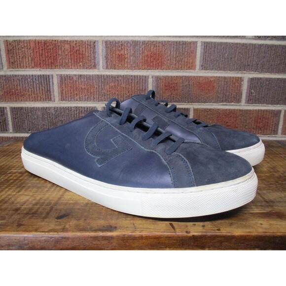G/FORE Mens Disruptor S Slip On Mule Street Shoes Blue Leather Sneakers Size 12 main image 16